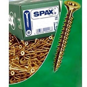 SPAX S - Tirafondo Bicromatado Cp Spax S 4X40 Mm