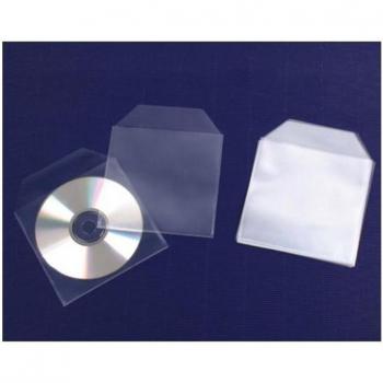 Q-Connect Polypropylene CD Envelopes Pack of 50 KF02207