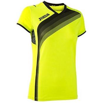 Joma Elite Camiseta, Mujer, Amarillo Fluor-061, XS