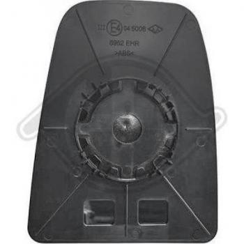 Cristal de espejo retrovisor exterior DIEDERICHS 3590128