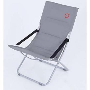 Sillón de Relajación Plegable Osun 3 Posiciones Color Azul - Compacto y Práctico