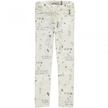 NAME IT NKFPOLLY TWIAGIO Ancle Pant AF - 140, Bright White