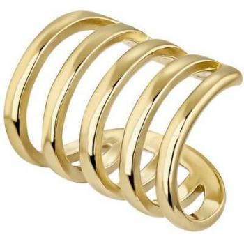Ear Candy - Pendiente Earcuff Itza de plata bañada en oro amarillo