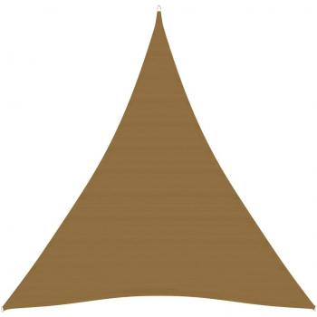 Vela Sombra HDPE 160 g/m² Taupe 5x7x7 m