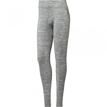 Reebok El AOP Legging Mallas, Mujer, Gris