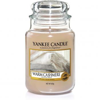 Vela Perfumada Yankee Candle Warm Cashmere Giara Grande 623 g - Hasta 150 horas de duración