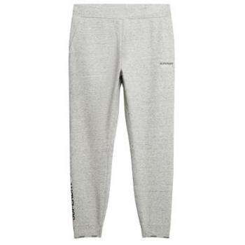Pantalón Jogger Tapered Superdry Sport Tech Logo Gris para Hombre, Talla XXL