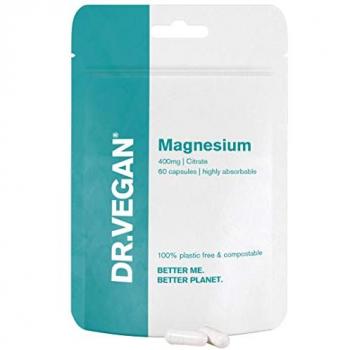 Dr Vegan Magnesium Citrate 400mg Capsules 60 Capsules
