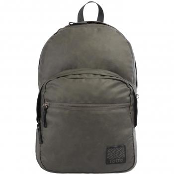 Mochila Totto Malecon con compartimento para portátil de color verde