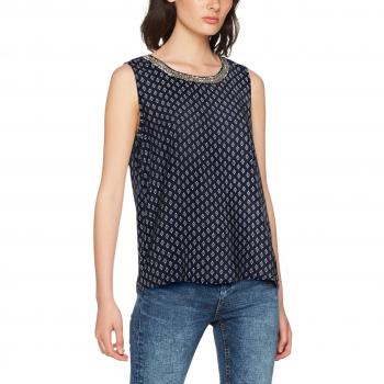 ONLY Onltracy Multi S/l Top Wvn, Camiseta sin Mangas para Mujer, Multicolor