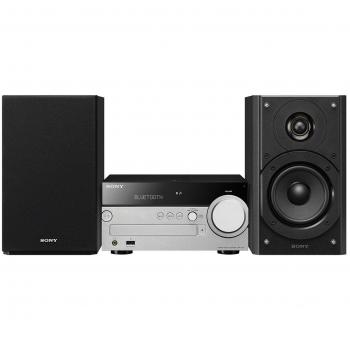 Sony CMT-SX7B Sistema Compacto con Audio, Multi-Room y Dab Plata