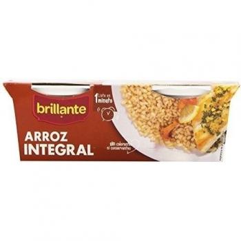 Brillante - Arroz integral 250 gr - Pack de 8