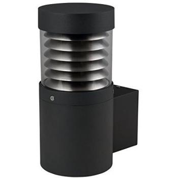 Aplique de Exterior Tubular Kresos IP44 E27 12W 360° Luz Clara