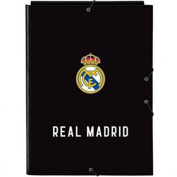 Carpeta con Solapas Safta Real Madrid Corporativa Formato Folio 3 Solapas