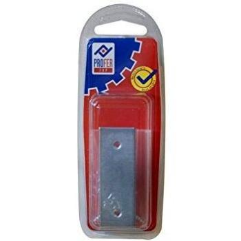 PROFER TOP - Placa Cartela Zn Bl. 4 Pzs. Profer Top 60X20 Mm