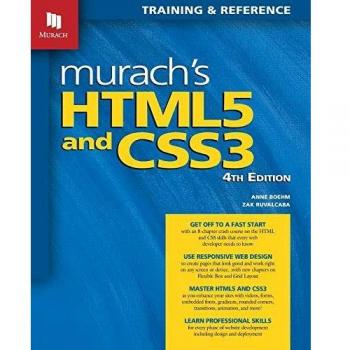 Murach's Html5 and Css3, 4th Edition