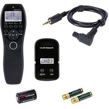 Neewer® DSLR cámara de disparo del obturador 320ft / 100m Receptor inalámbrico Transmisor reloj programador Control 2.4G 32CH con pantalla LCD para Canon EOS 7D / 5D Series / 1D / 6D / 50D / 40D / 30D / 20D / 10D