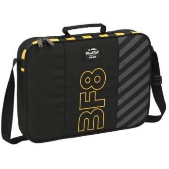 Cartera escolar reciclada Blackfit8 Zone 38x28x6cm