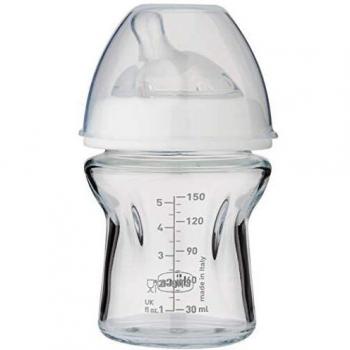 Chicco Natural Feeling Anti-Colic Glass Baby Bottle 150ml 0m+