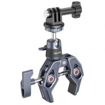 SmallRig 4102 Super Clamp with 360° Ball Head Mount for Action Cameras