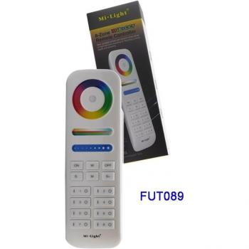 Controlador de luz LED RGB+CCT/RGBWW Miboxer 2.4G con panel inteligente remoto de 4 zonas y WiFi iBox FUT039/FUT092/FUT089/WL-Box1/B4/T4