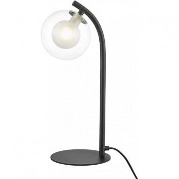 Lámpara de sobremesa Remy Cromo 1 bombilla 38cm