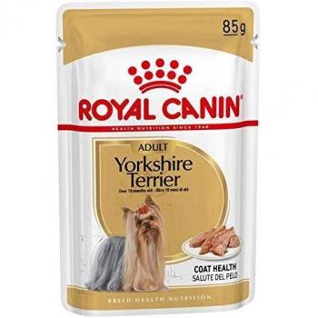ROYAL CANIN Breed Mini Yorkshire Comida para Perros - Paquete de 12 x 85 gr - Total: 1020 gr
