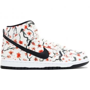 Nike Dunk High Pro SB, Zapatillas de Skateboarding Para Hombre, Negro / Naranja / Blanco