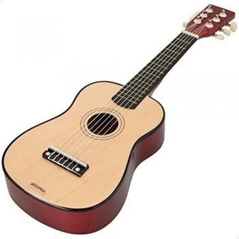 ColorBaby WOOMAX 49366 - Woomax-Guitarra de Madera 59cm +3a