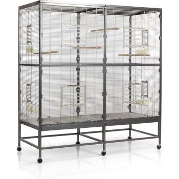 Jaula Voliera Interior Montana Paradiso 150 - 150 x 65 x 161 cm (2 paquetes)