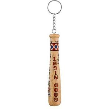 Cinereplicas DC Comics - Harley Quinn bate de baseball llavero - Licencia Oficial