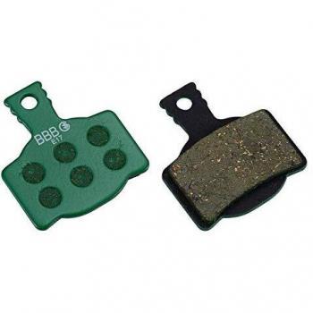 Pastillas de Freno BBB DiscStop E-Bike BBS-36E Orgánicas para Magura MT2/4/6/8 - Color Verde