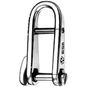 Grillete de Acero Inoxidable con Puente Fijo 8 mm, 61 mm