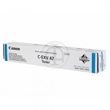 Canon CEXV47 Cyan Tóner Original para IR-C250I/350I, 21.500 Páginas - 8517B002