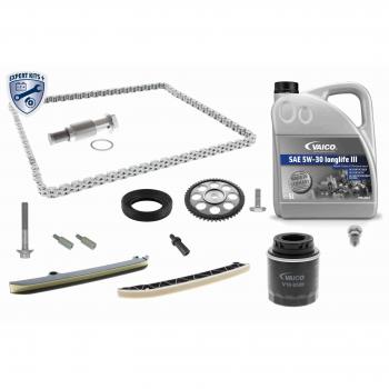 Kit de cadena de distribución VAICO para Audi, Seat, Skoda y VW - V10-10012