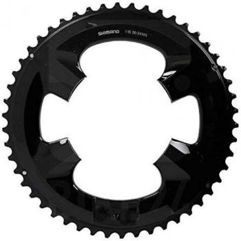 SHIMANO Plato 50D RS510 (50/34) 11V Ciclismo, Adultos Unisex, Multicolor(Multicolor)
