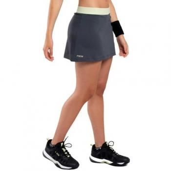 Falda Deportiva Nox Pro Charcoal Gris para Mujer