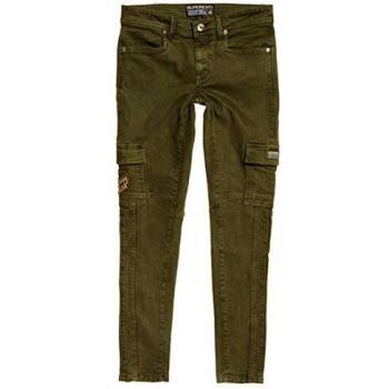 Superdry Daisey Skinny Cargo Chanclas, Marrón