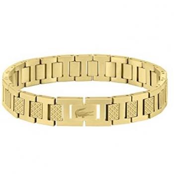 Lacoste Metropole Gold Stainless Steel Men's Bracelet