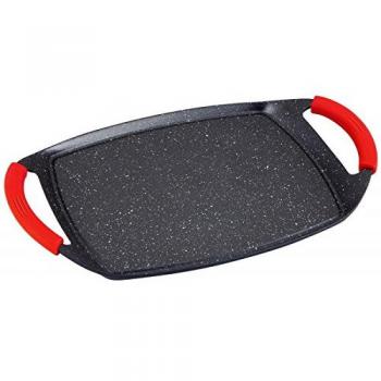 PLANCHA DE INDUCCION 47CM CON REVESTIMIENTO DE PIEDRA NEGRO