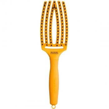 Olivia Garden Fingerbrush Combo Medium Bloom Sunflower Hair Brush