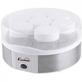 Yogurtera Comelec YM1310 de 1,2L y 15W con 7 Vasos