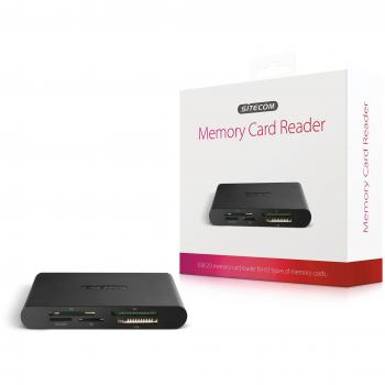 SITECOM Lector de Tarjetas de Memoria USB 2.0.