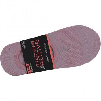 Skechers Calcetines Cortos para Niñas, Paquete de 6 Piezas, Multicolor, Modelo S115813-MULT