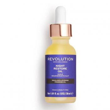 Revolution Skincare Night Restore Oil with Squalane & Evening Primrose 30ml