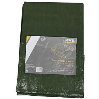 Nivel TOLDO Multiuso Reforzado 115G/M2 Polietileno Verde 03X02MT NV57636