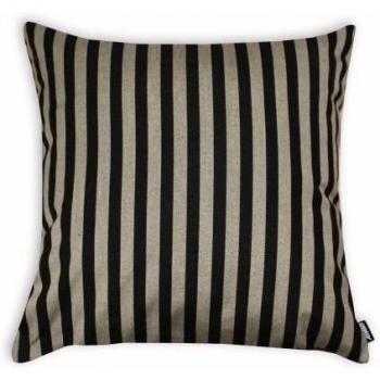 Outdoor Funda de cojín Clas Sportsline Stripes Arena/Negro en 10 tamaños impermeable antimanchas lichtecht Original Apart marrón rayas