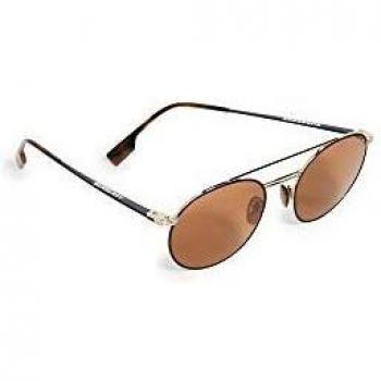 BURBERRY B FLIGHT BE 3109 GOLD/BROWN 53/19/145 men Sunglasses