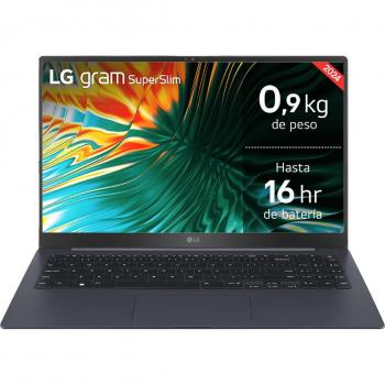 Portátil LG 15Z90ST-G.AD75B, 15.6 Full-HD, Intel® Evo™ Edition Core™ Ultra 7-155H, 32 GB RAM, 512 SSD, Arc™ GPU,