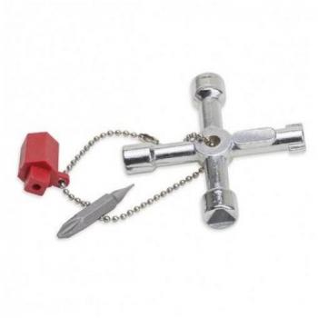 Llave de cruz para agua, gas y electricidad - Dogher